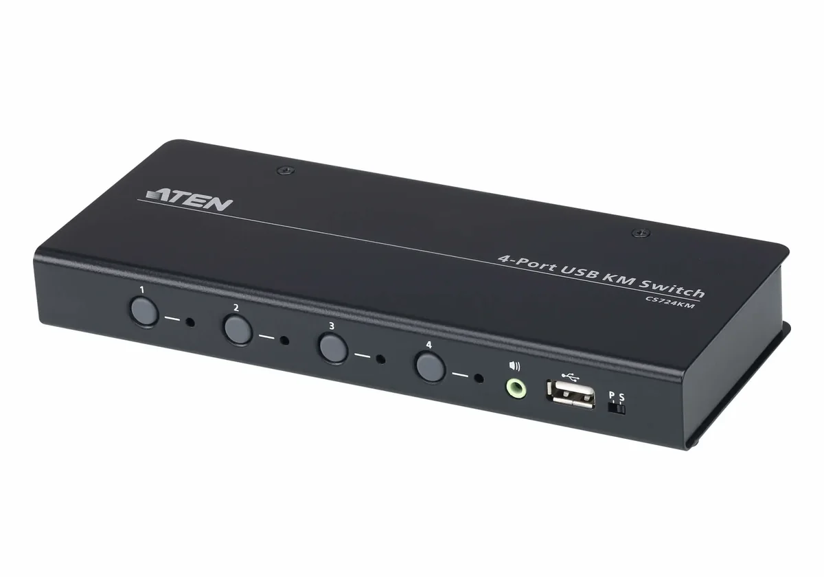 Aten Cs724km Usb Boundless Km Switch