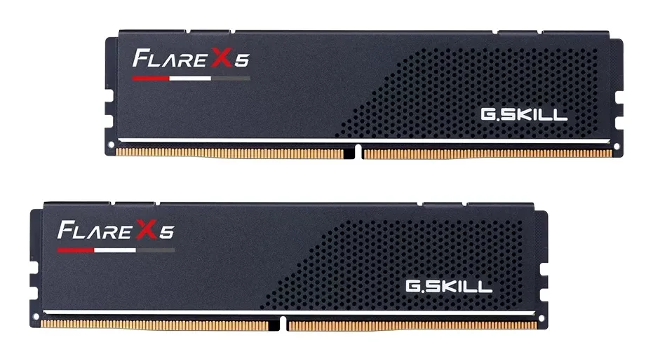 G.Skill Flare X5 DDR5-6000 - 64GB - CL36 - Dual Channel (2 pcs) - AMD EXPO & Intel XMP - Musta