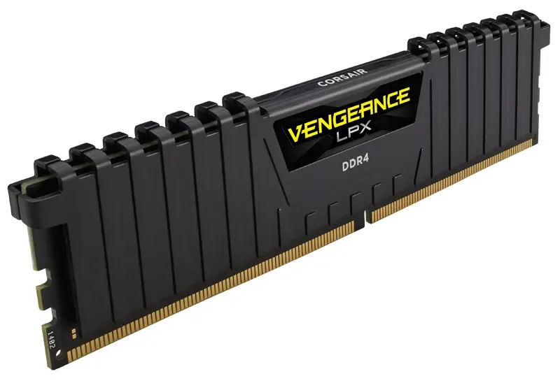 Corsair Vengeance LPX DDR4-2400 - 16GB - CL14 - Dual Channel (2 pcs) - Intel XMP - Musta