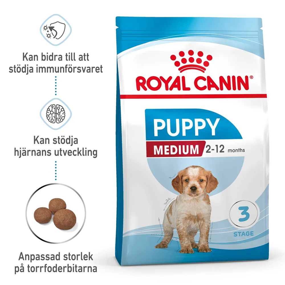 Royal Canin Medium Puppy Maize, Poultry - 4 kg
