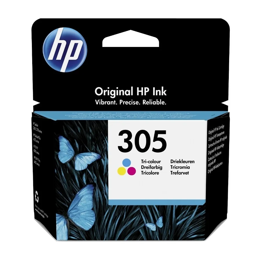 HP 305 -mustekasetti, 2 ml, kolmivärinen