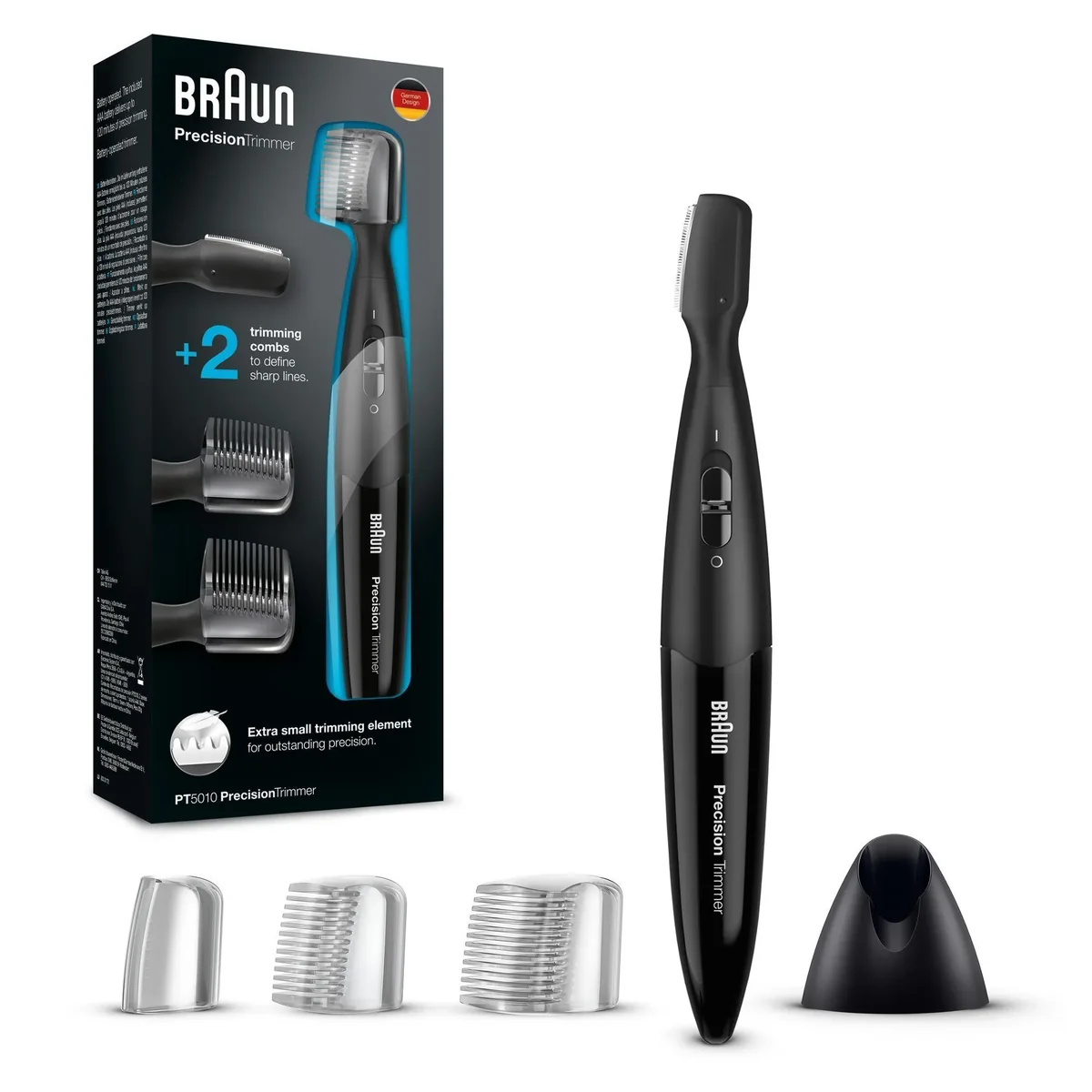 Braun Precision Trimmer PT5010 -tarkkuustrimmeri, musta