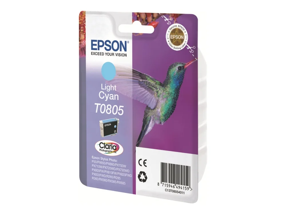 Epson T0805 Vaalea syaani