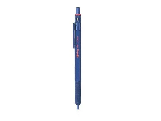 Rotring 600, Sininen, Metalli, HB, 0,5 mm, Kahdeksankulmainen, Metalli
