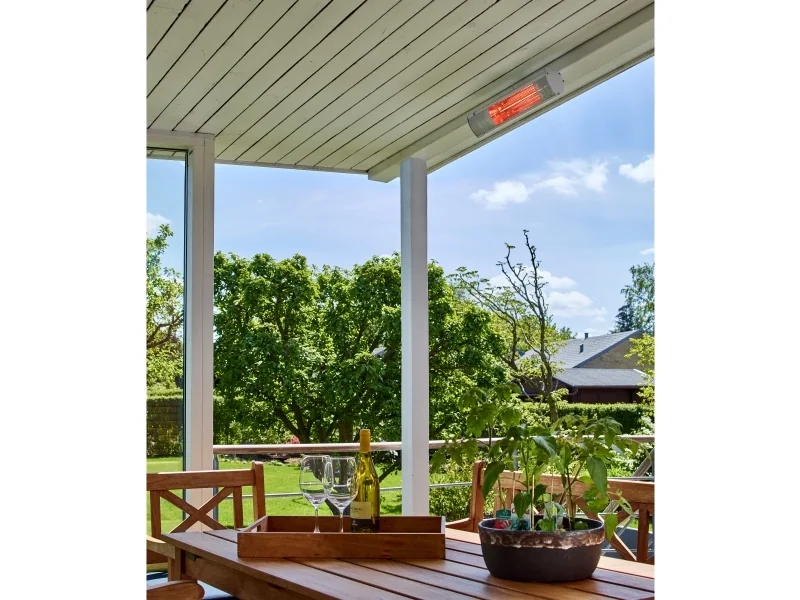 HORTUS Terassilämmitin, seinäasennus 1500 W GT
