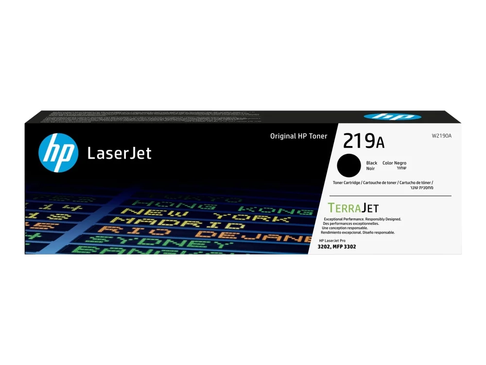 HP 219A-laservärikasetti, musta