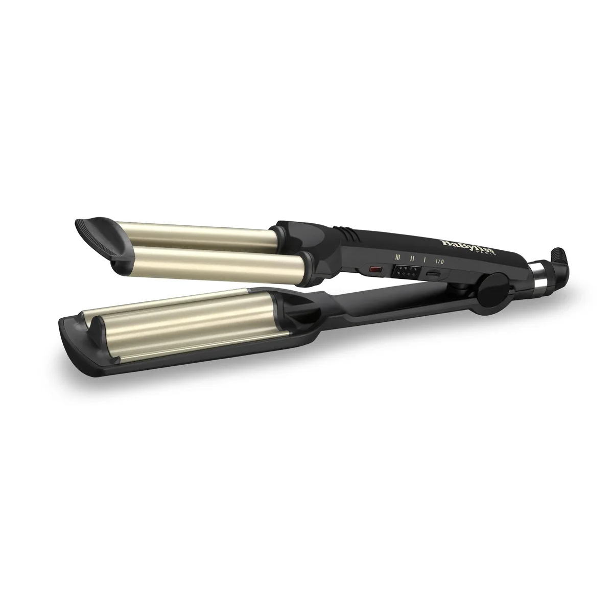 BaByliss Easy Waves C260E 15 mm -kiharrin, musta/hopea