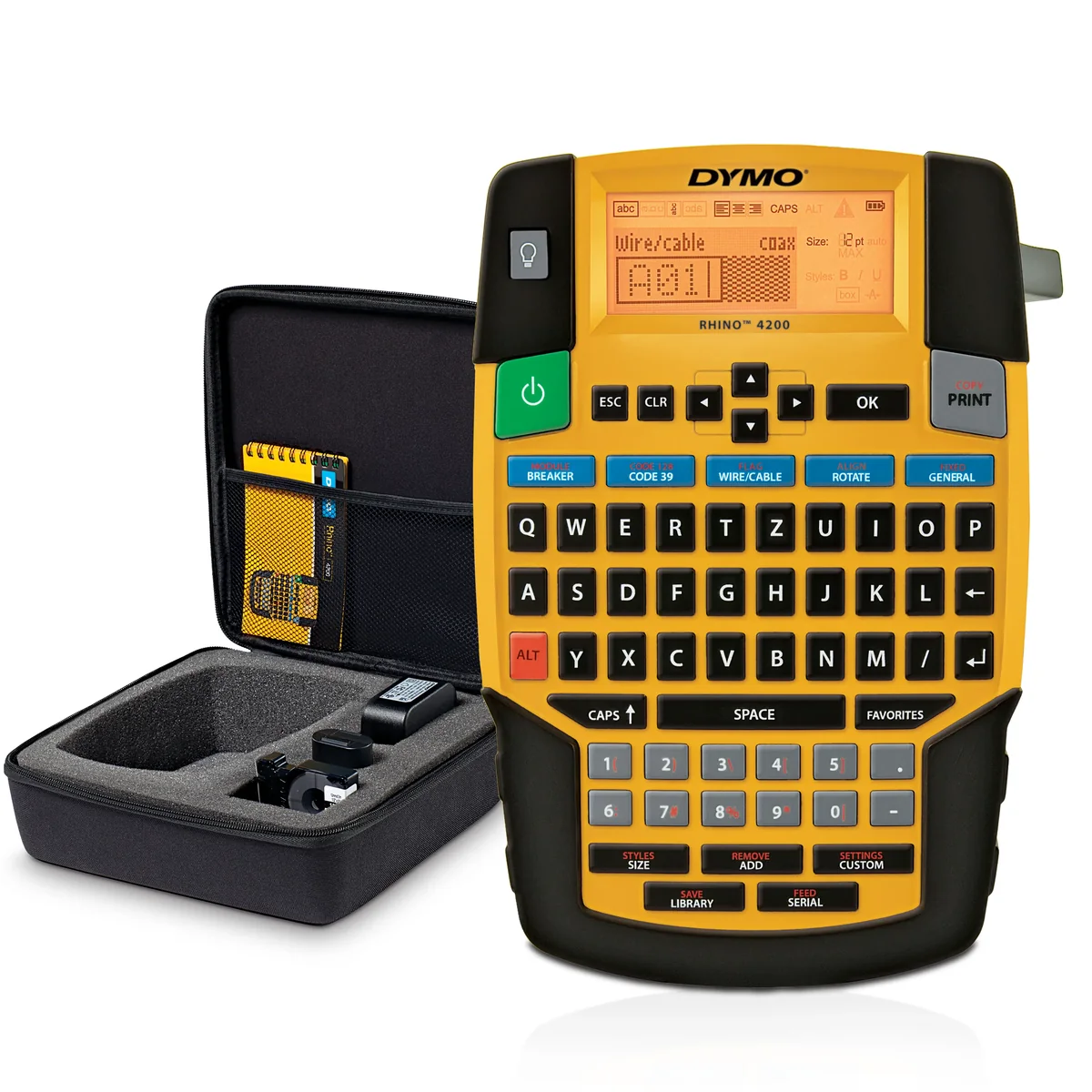 RHINO 4200 LABEL PRINTER GERM.