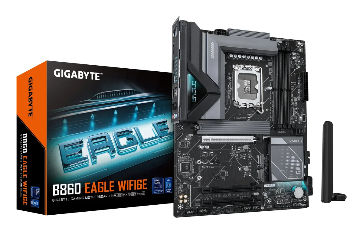 Gigabyte B860 EAGLE WIFI 6E LGA1851 ATX -emolevy