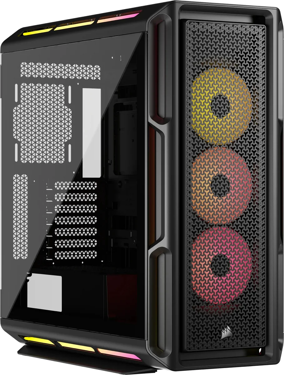 Corsair iCUE LINK 5000T LX RGB Black - Kotelot - Miditower - Musta