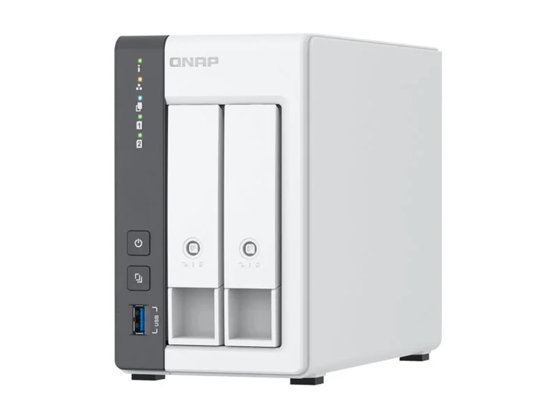 QNAP TS-216G, NAS, Tower, Cortex-A, Cortex-A55, valkoinen