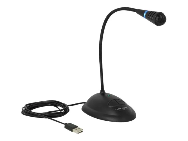 DeLOCK USB Gooseneck Microphone