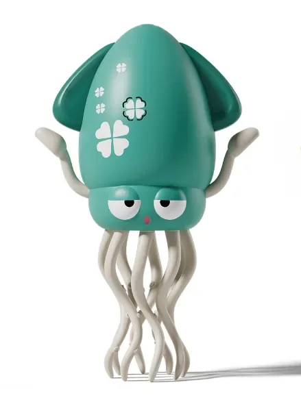 Funhouse Dancing Squid