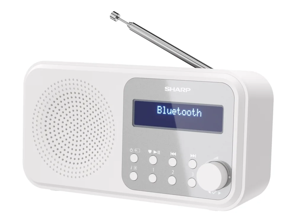 Sharp Tokyo DR-P420 Portable Digital Radio USB or Battery Powered - DAB/DAB+/FM - Mono