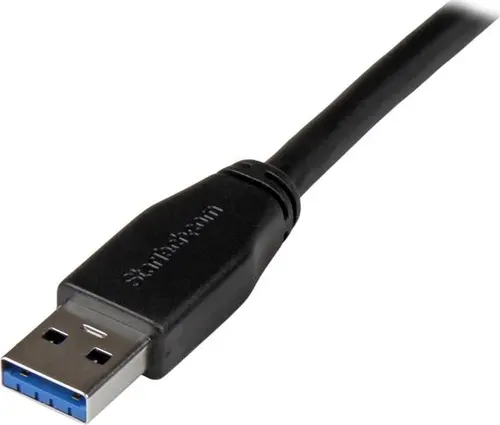 StarTech USB 3.2 Gen 1 USB-A – USB-B -kaapeli, 10 m, musta