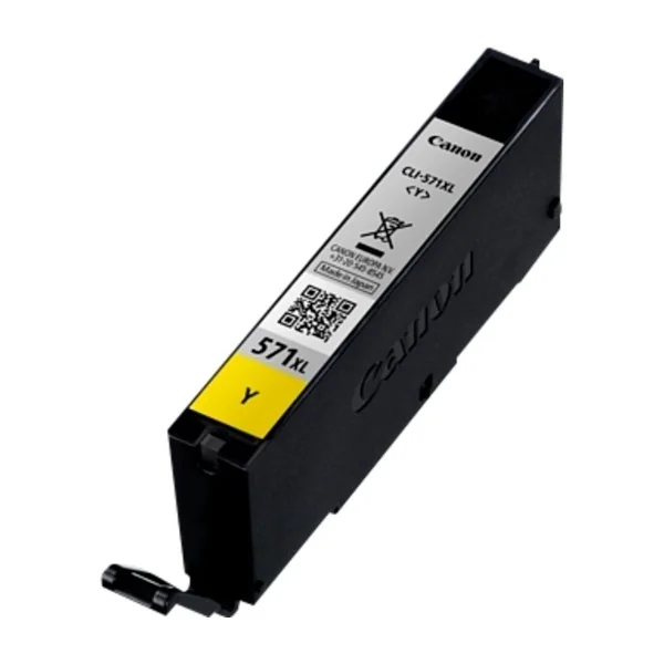 Canon CLI-571XL -mustekasetti, 11 ml, keltainen