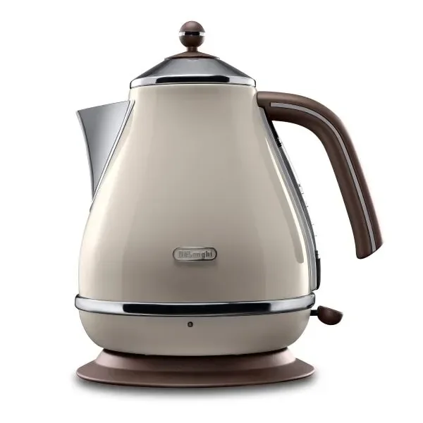 De'Longhi Icona Vintage KBOV2001.BG -vedenkeitin, 1,7 l, 2000 W, beige