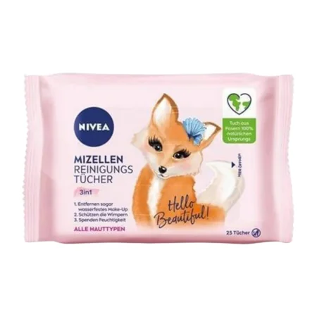 Nivea Visage Micellar Cleansing Wipes - 25 kpl