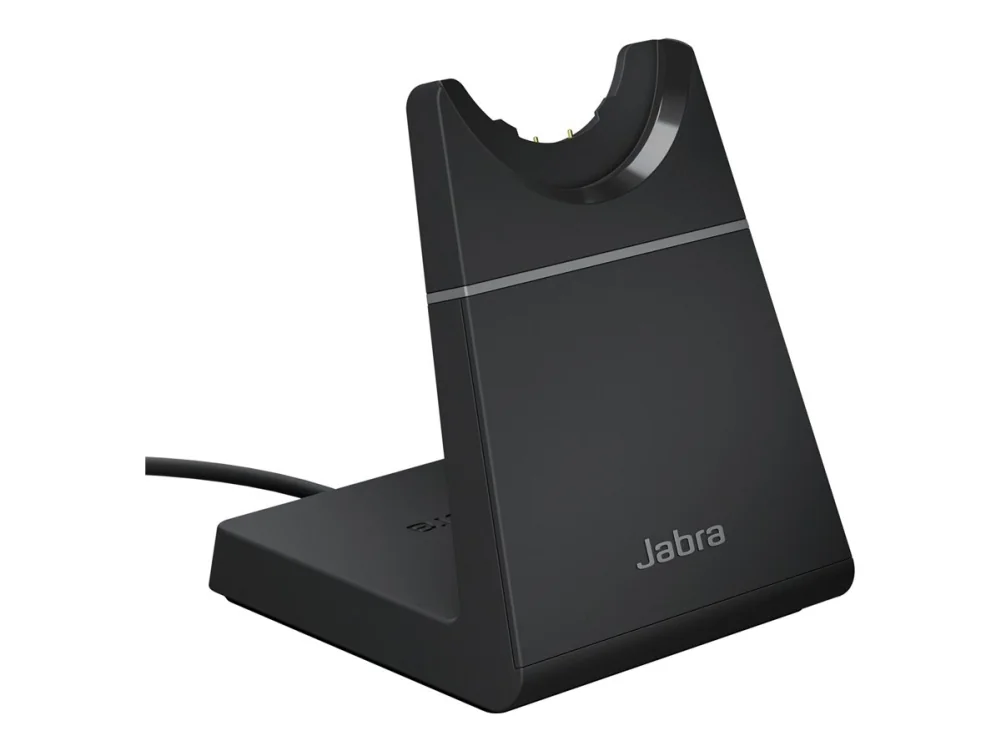 Jabra - Opladningsstander - sort - for Evolve2 65 MS Mono, Evolve2 65 MS Stereo, Evolve2 65 UC Mono, Evolve2 65 UC Stereo