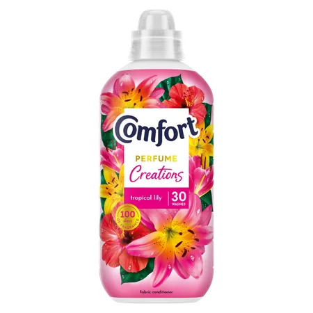 Comfort Perfume Creations Tropical Lily Fabric Conditioner - 900 ml