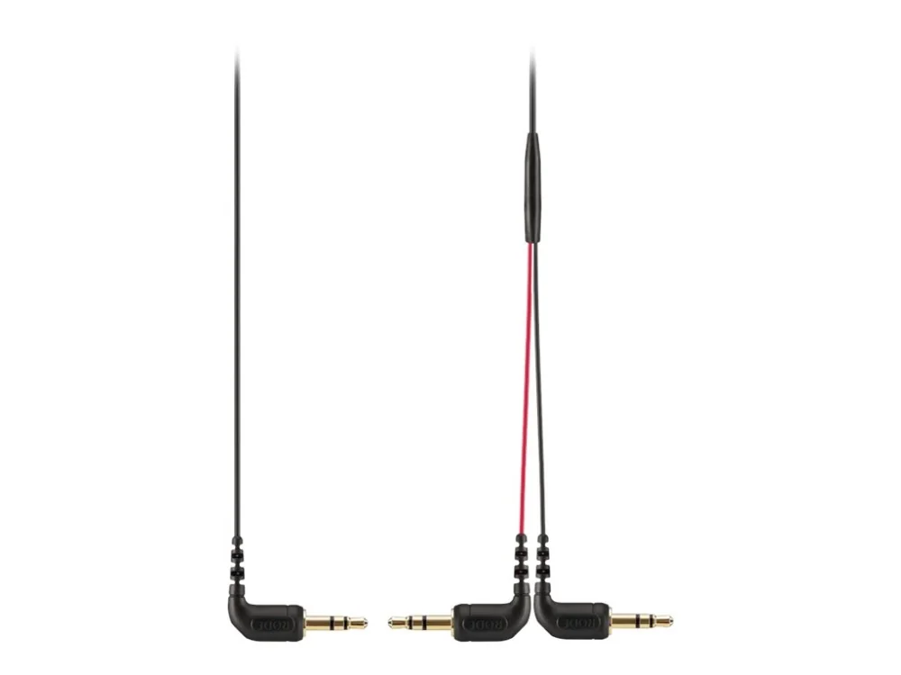 RØDE SC11, 2 x 3,5 mm, Hanstik, 3,5 mm TRS, Hanstik, 0,276 m, Musta