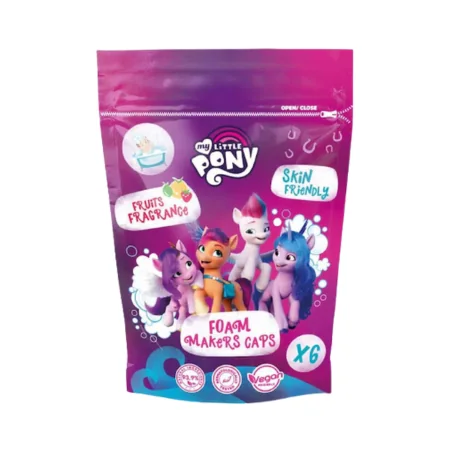 My Little Pony vaahtomuoviset päättäjänkorkit - 6 kpl