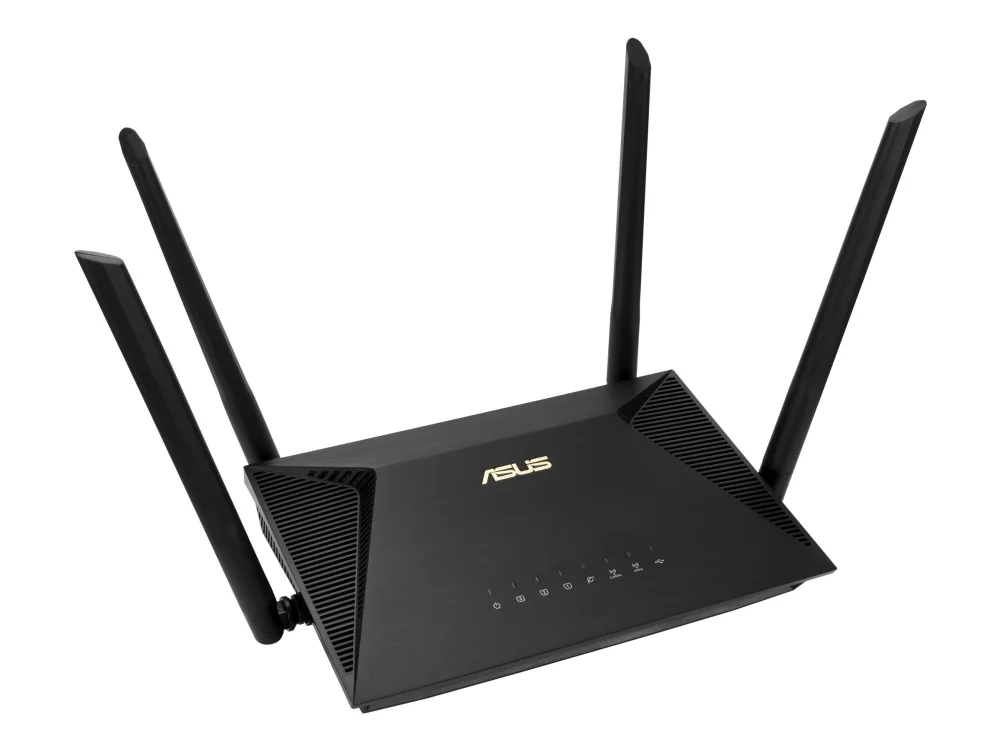 Asus RT-AX53U -reititin, Wi-Fi 6, AX1800, Dual-band, musta