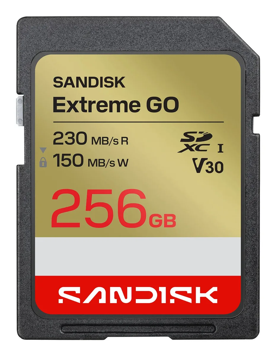 SANDISK Extreme GO SD - 230MB/s - 256GB