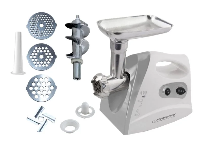 Esperanza MEATBALL - Kødhakkemaskine - 600 W - grå