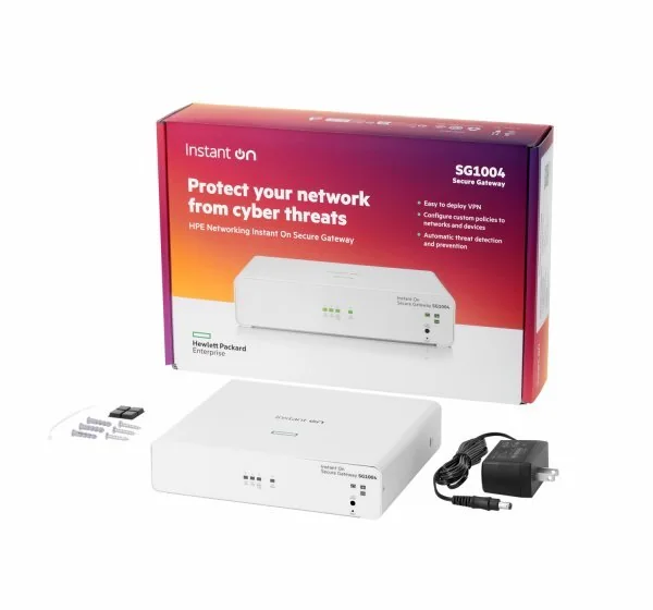 Aruba Networking Instant On SG1004 - tietoturvayhdyskäytävä