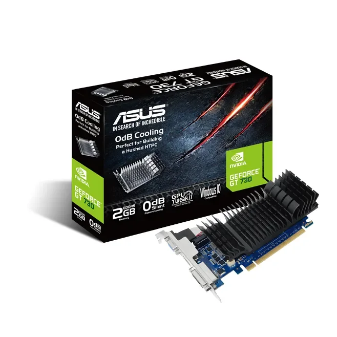 Asus GeForce GT 730 Silent 2 Gt -näytönohjain