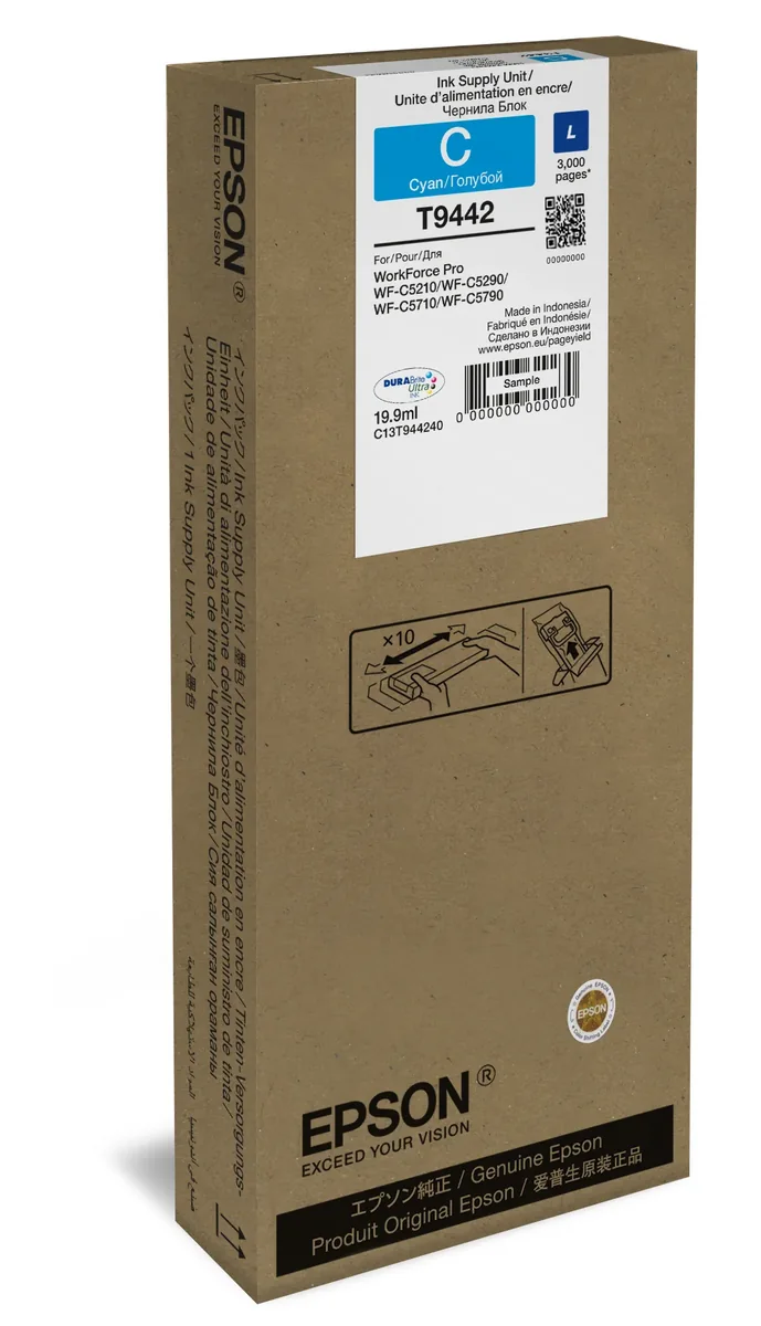 Epson Muste Syaani T944 3k - Wf-c5xxx-series