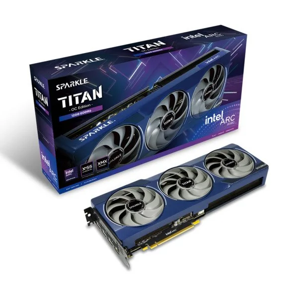 Sparkle Intel Arc B580 Titan 12 Gt OC -näytönohjain