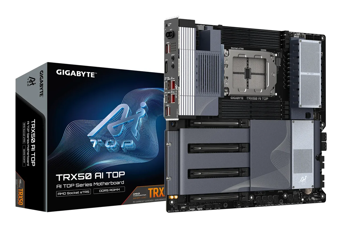 Gigabyte TRX50 AI TOP Wi-Fi 7 sTR5 Extended ATX -emolevy