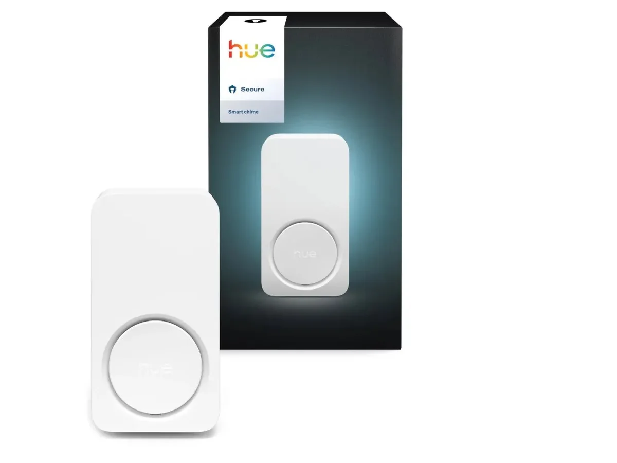 Philips Hue Secure - Ovikello - älykäs - langaton - ZigBee, Bluetooth - valkoinen