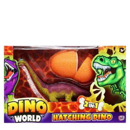 Dino World 2 in 1 Hatching Dinosaur Assorted