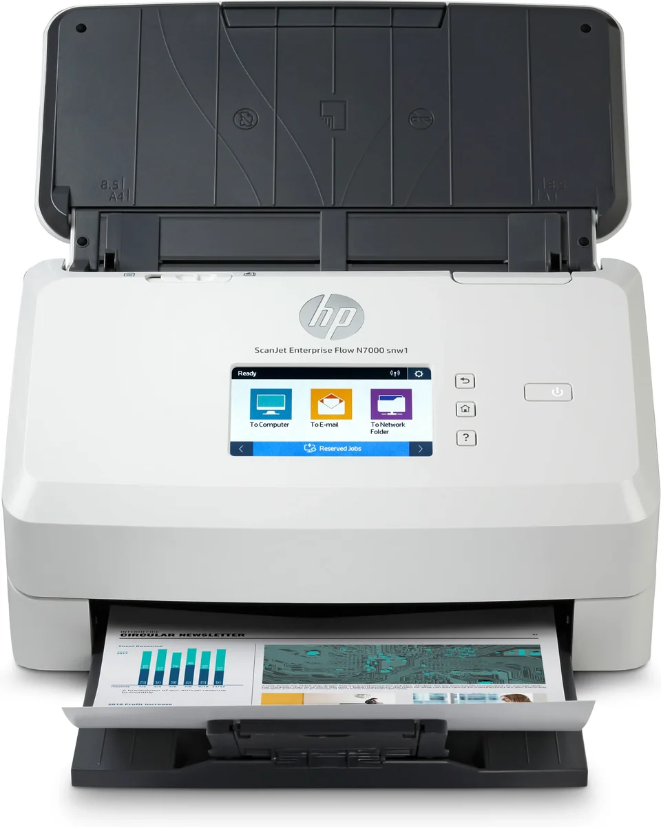 Hp Scanjet Enterprise Flow N7000snw1 A4